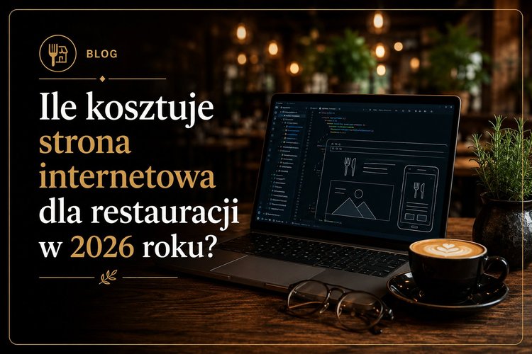 Strona internetowa dla restauracji — kod i danie