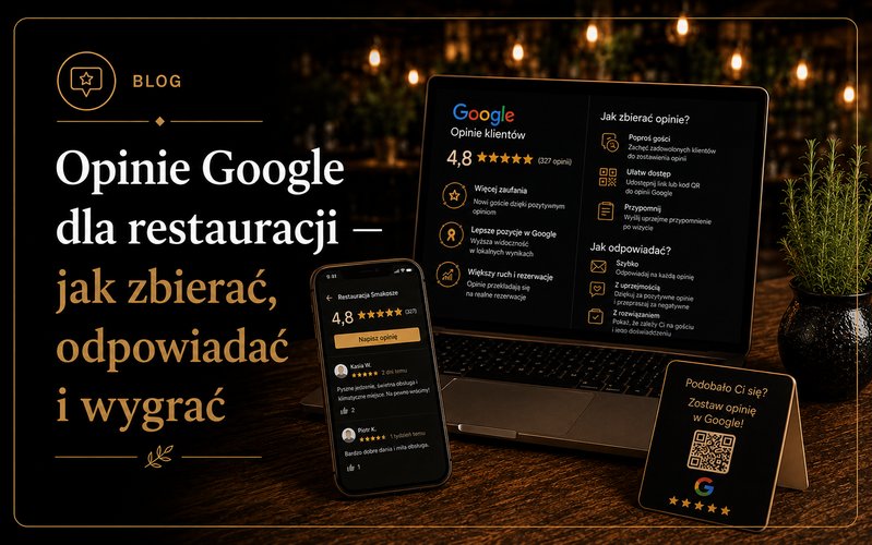 Opinie Google dla restauracji 2026